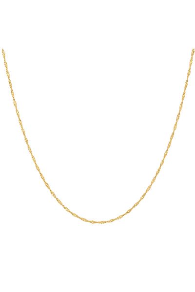 Rafaela Donata Silberhalskette Kette Sterling Silber Gelbgold