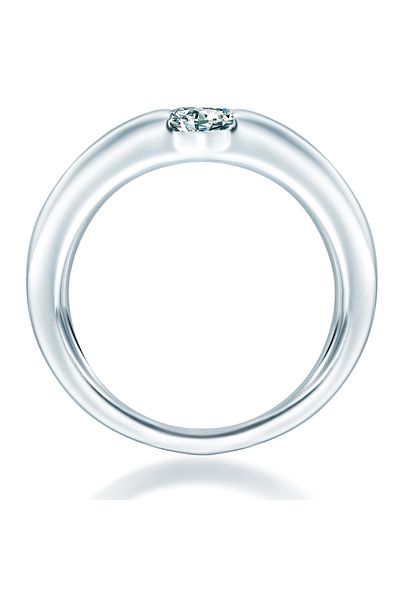 Trilani Silberring Ring Sterling Silber Zirkonia Weiß