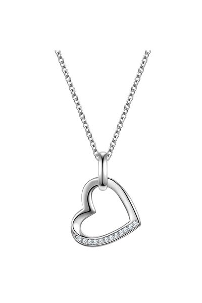 Rafaela Donata Silberhalskette Kette Mit Anhänger Sterling Silber Zirkonia Weiß