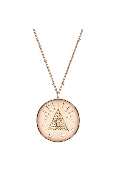 Glanzstücke München Silberhalskette Kette mit Anhänger Sterling Silber roségold