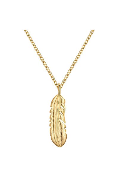 Rafaela Donata Silberhalskette Kette Mit Anhänger Sterling Silber Gelbgold
