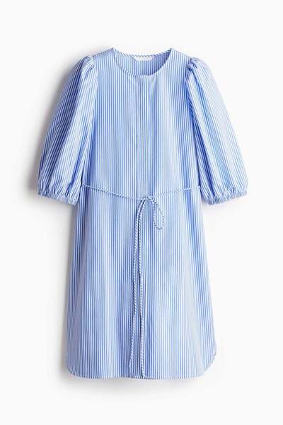 H&M Puff-sleeved dress