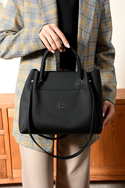 Handley Πολυτελής τσάντα ώμου μεγάλης χωρητικότητας με σιδερένια λαβή