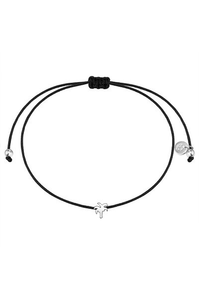 Glanzstücke München Textilarmband Armband Sterling Silber