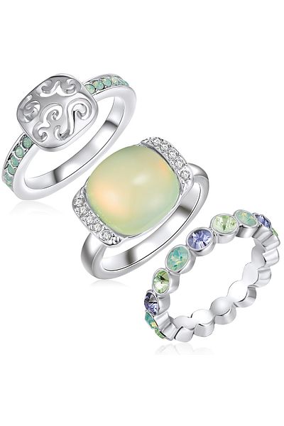 Lulu & Jane Kristalle von Swarovski® 3-Zoll-Set Kristalle von Swarovski® in verschiedenen Farben