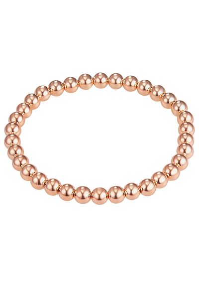 Lulu & Jane Modeschmuckarmband Armband Roségold