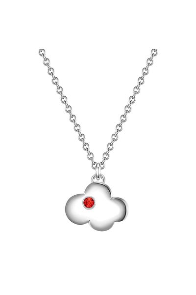 Glanzstücke München Silberhalskette Kette Anhänger Sterling Silber Zirkonya çürüklüğü ile