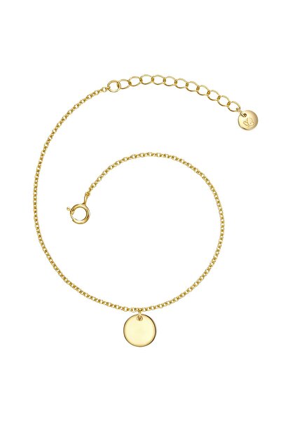 Glanzstücke München Silberarmband Armband Sterling Silber gelbgold