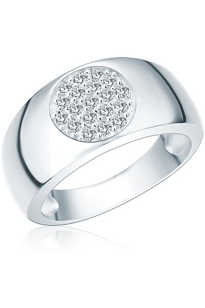 Rafaela Donata Silberring Ring Sterling Silber Zirkonia Weiß