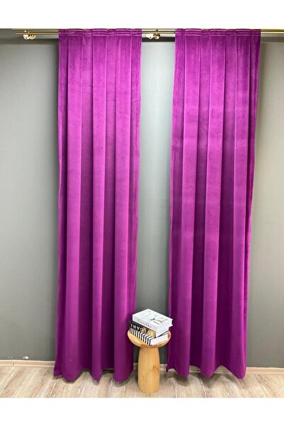 CASA NATURALE Kadife Fon Perde 03-18-470