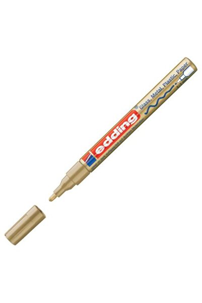 Edding 751 Paint Permanent Markör Kalem Yuvarlak Uç - Altın