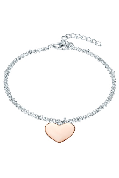 Rafaela Donata Silberarmband Armband Sterling Silber bicolor