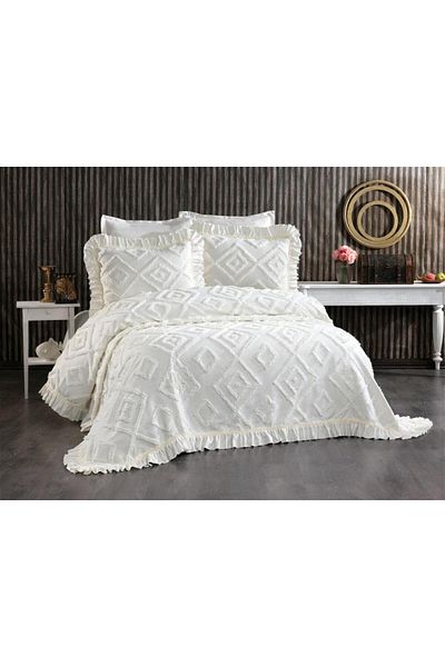 Stylish Home Double Blanket - Multicolor - Polyester