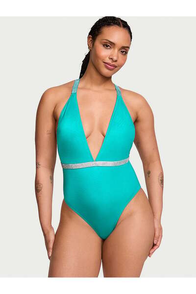 Victoria's Secret Işıltılı Dekolteli Mayo