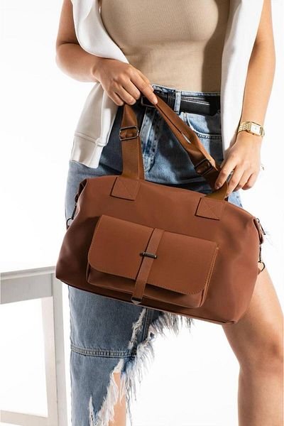 byFOX Fashion Geantă casual din satin cu buzunar mare