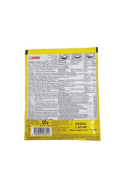BAŞAK Tripe Soup, Authentic Turkish, Iskembe Corbasi, Basak, 50g