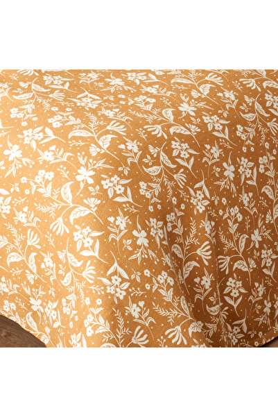 Bella Maison Heather Cotton Single Printed Pike Mustard (150X220 cm)