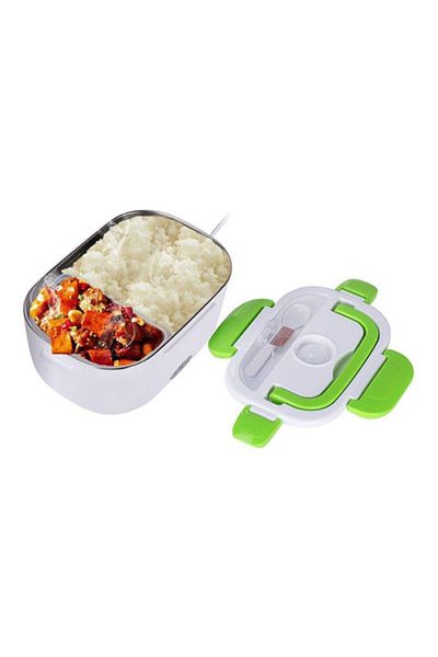 MACON Electric Lunch Box – Portable Food Warmer, 40W, Multi-Color, Leakproof & Compact Design