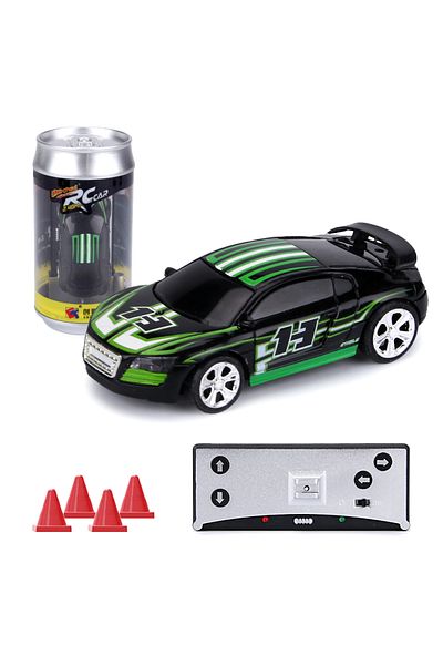 Choice Black 1:58 Remote Control Mini Rc Car Battery Operated Racing Car Pvc Cans Pack Machine Drift-buggy