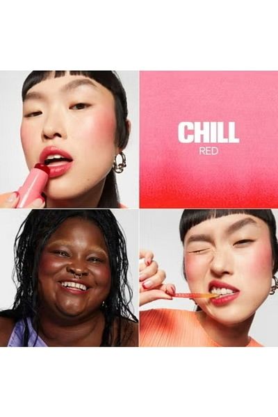 Milk Makeup Cooling Water Jelly Tint Lip + Cheek Blush Stain (Chill - Red)