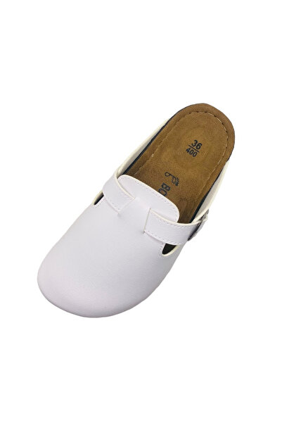 TECOS Women's medical clogs, Tecos, sanitary type, white, size 38, 25 centimeters