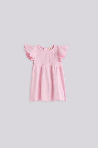 GB Baby Basic Bg Store Baby Girl Pink Dress