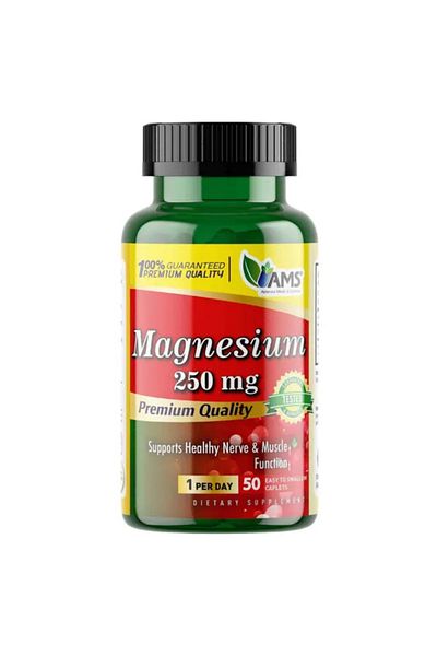 AMS Magnesium 250mg – 50 Tablets