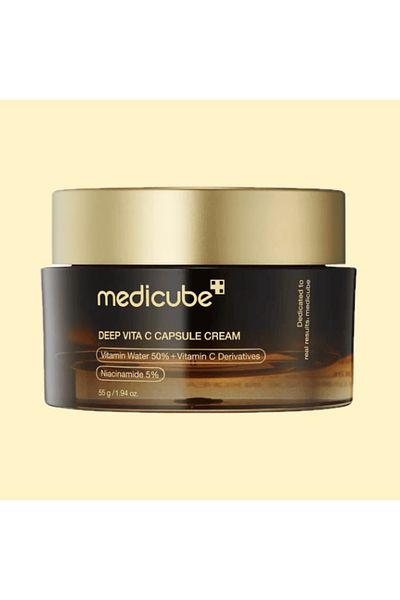 Medicube Cremă de Față cu Capsule de Vitamina C, Deep Vita C Capsule, medicube, 55gr