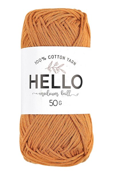 Hello خيوط تريكو قطن DK 50 جرام رقم:166
