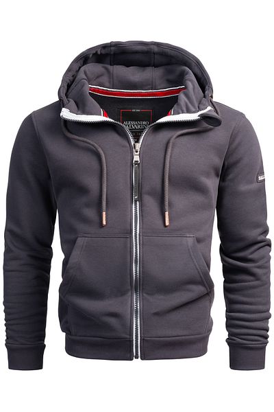 Alessandro Salvarini Herren Sweatjacke As293