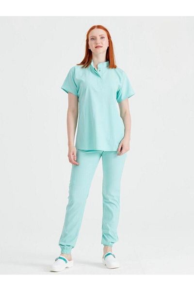 DEMOTEKS Costum Medical Unisex Activity – Uniforma De Asistenta Doctor