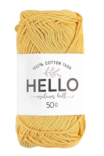 Hello خيوط تريكو قطن DK 50 جرام رقم:164