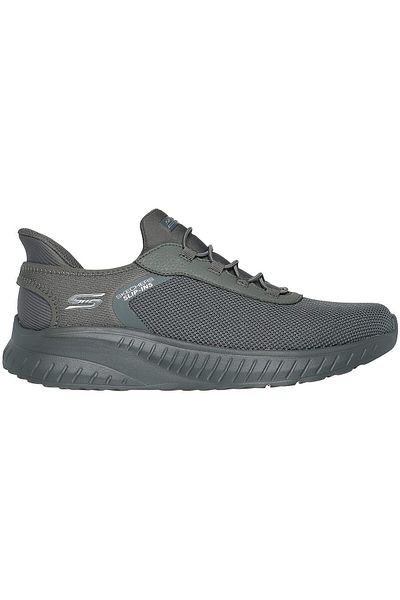 SKECHERS Pánské tenisky Skechers Bobs Squad Chaos - T, šedé