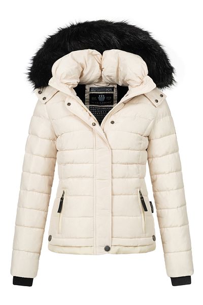 Navahoo Chloe Warme Damen Winter Jacke Parka Mantel Stepp Kurzjacke Gefüttert Neu B301