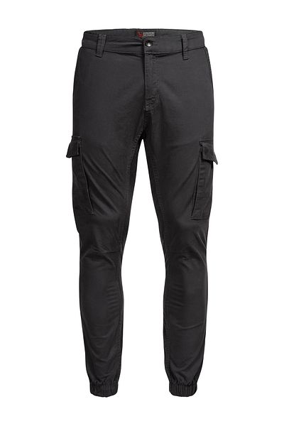 Alessandro Salvarini A. Salvarini Herren Designer Cargohose Cargo Stoff Hose Neu As260