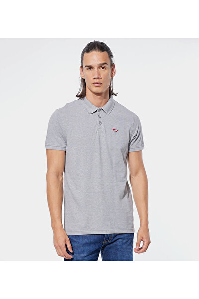 Levi's Grey Medium Grey Heather X Polo T-Shirt For Men