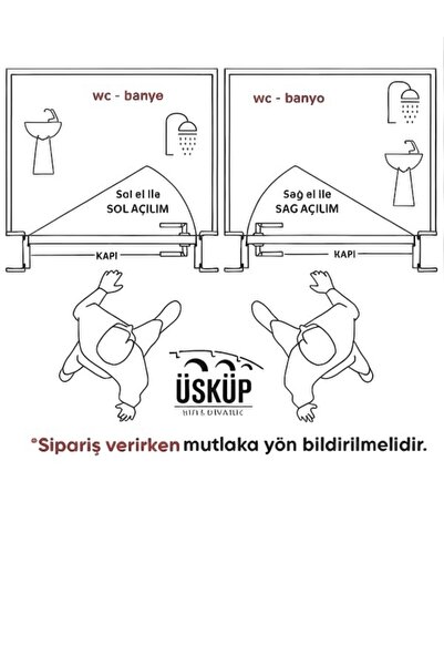Üsküp Yapı & Mimarlık STİL LALE AYNALI ALTIN-SATEN KAPI KOLU