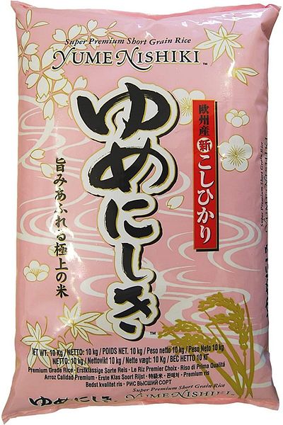 Yume Nishiki Rice 10 kg