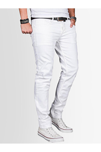 Alessandro Salvarini A. Salvarini Designer Herren Jeans Hose Basic Stretch Jeanshose Regular Slim NEU