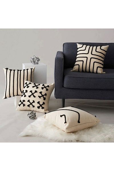 EACHTOME 4-Piece Punch Pillow Set