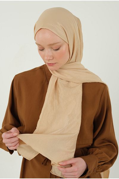 HEQA Soft Kraş Shawl Nude