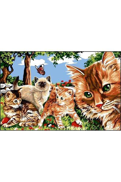 MARGOT TAPIS 75X110CM - Pisici în grădină