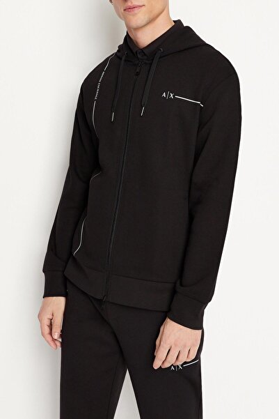 Armani Exchange Cotton Regular Fit Hooded Sweat Men's Sweat 3rzmbb Zjcaz 1200