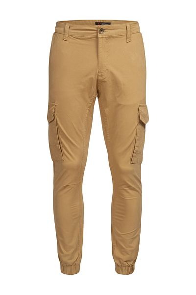 Alessandro Salvarini A. Salvarini Herren Designer Cargohose Cargo Stoff Hose Neu As260