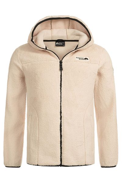 Arctic Seven Herren Sherpa Fleecejacke mit Kapuze AS413