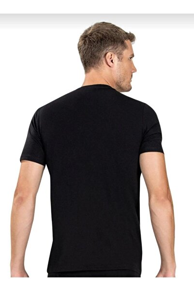 Jiber Jiber 111 Men's Zero Collar Half Sleeve Undershirt Undershirt - 6 Pieces