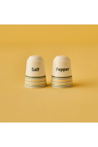 Bella Maison Salt and Pepper Shakers Lemoncello Porcelain (7 cm)