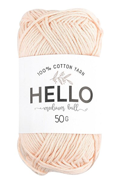 Hello خيوط تريكو قطن DK 50 جرام رقم:162
