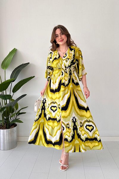 MaziButik Hare Bat Dress Green