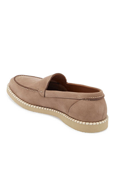 Tergan Vizon Hakiki Nubuk Deri Erkek Loafer - E24ı1ay56641-a65